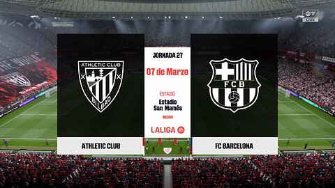 ⚽ GAMEPLAY EA SPORTS FC 26 en Español | Athletic de Bilbao vs FC Barcelona – GOLES y DRAMA