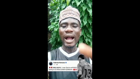 According to Report from Barcelona Joan Garcia will miss PSG Match due to injury