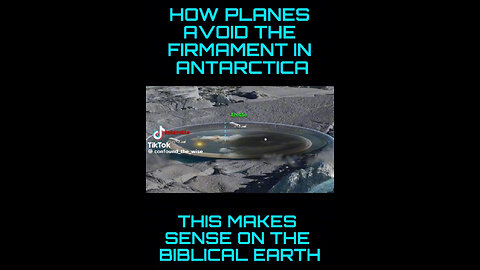 Why Do Planes Fly Lower Over Antarctica? A Look at the Biblical Earth Model