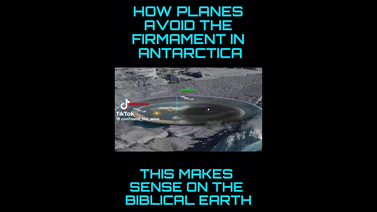 Why Do Planes Fly Lower Over Antarctica? A Look at the Biblical Earth Model