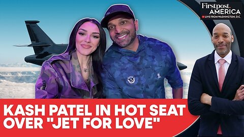 Kash Patel Defends Girlfriend Amid Outrage Over FBI Jet Use | Firstpost America | N18G