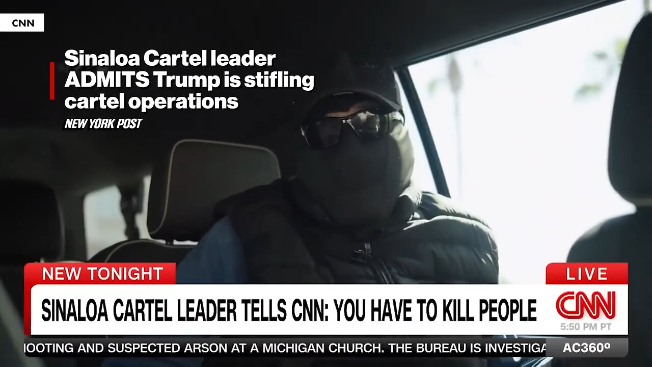 Sinaloa Cartel Leader ADMITS Trump is Stifling Cartel Operations