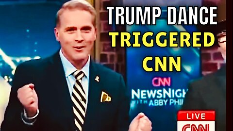 CNN Liberal Guests GROANED as Scott Jennings did the Trump Dance LIVE on the Air one year ago! 🤣🕺