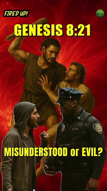 Genesis 8:21 | The Human Heart is "Evil" vs Being "Misunderstood"