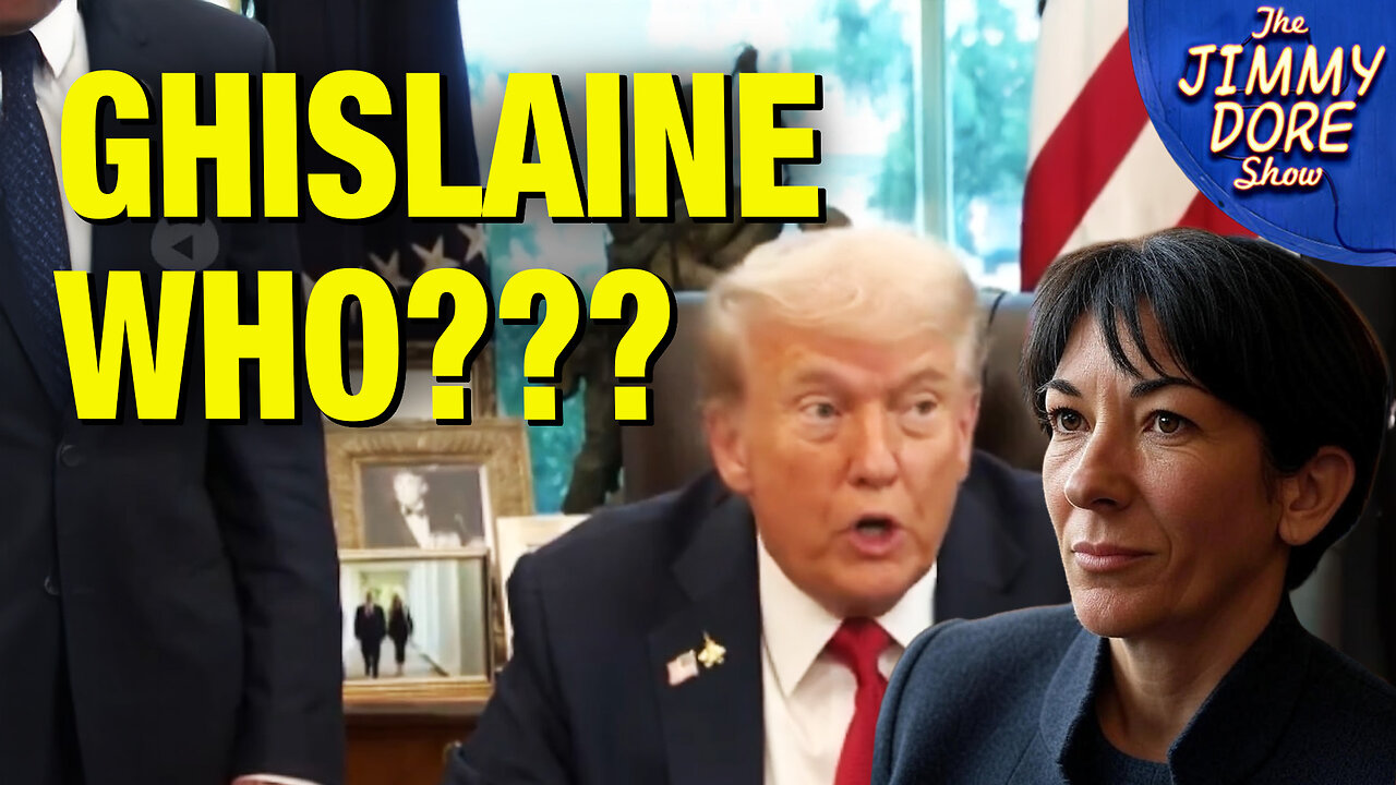 Trump Feigns IGNORANCE About Ghislaine Maxwell! w/ Ian Carroll