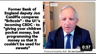 Former Bank of England deputy Jon Cunliffe on how "Britcoin"the UK's incoming CBDC - will be programmable