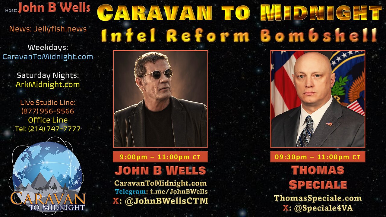 Intel Reform Bombshell - John B Wells LIVE