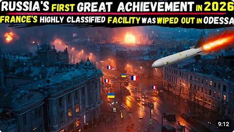 ODESSA Wellness Centre full of FRENCH Servicemen and SCALP-EG Long-Range Missiles was BLOWN to BITS