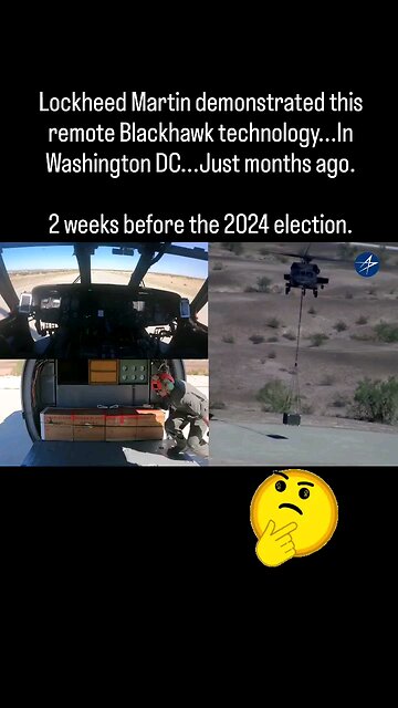 Lockheed's Autonomous Blackhawk
