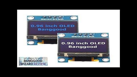 Geekcreit® 0.96 Inch OLED I2C IIC Communication Display 128*64 LCD Module Geekcreit Review