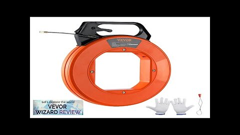 VEVOR Fish Tape 125-foot 3/16-inch PET Wire Puller with Optimized Housing Review