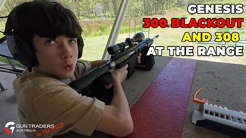 Range Day with Owen Guns Genesis One: 300 Blackout Straight Pull!