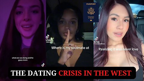 The dating crisis in the West and men are leaving