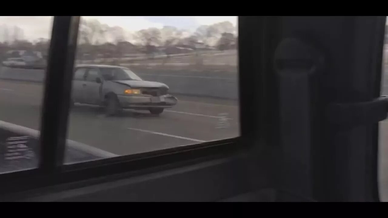 a car chase passed by me that timed perfectly with the my hero academia opening