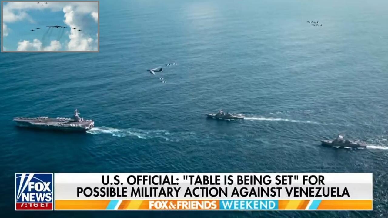 U.S. Official says “TABLE IS BEING SET” for Possible Military Action Against Venezuela