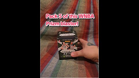 Pack 5 of this 2024-25 WNBA Prizm blaster