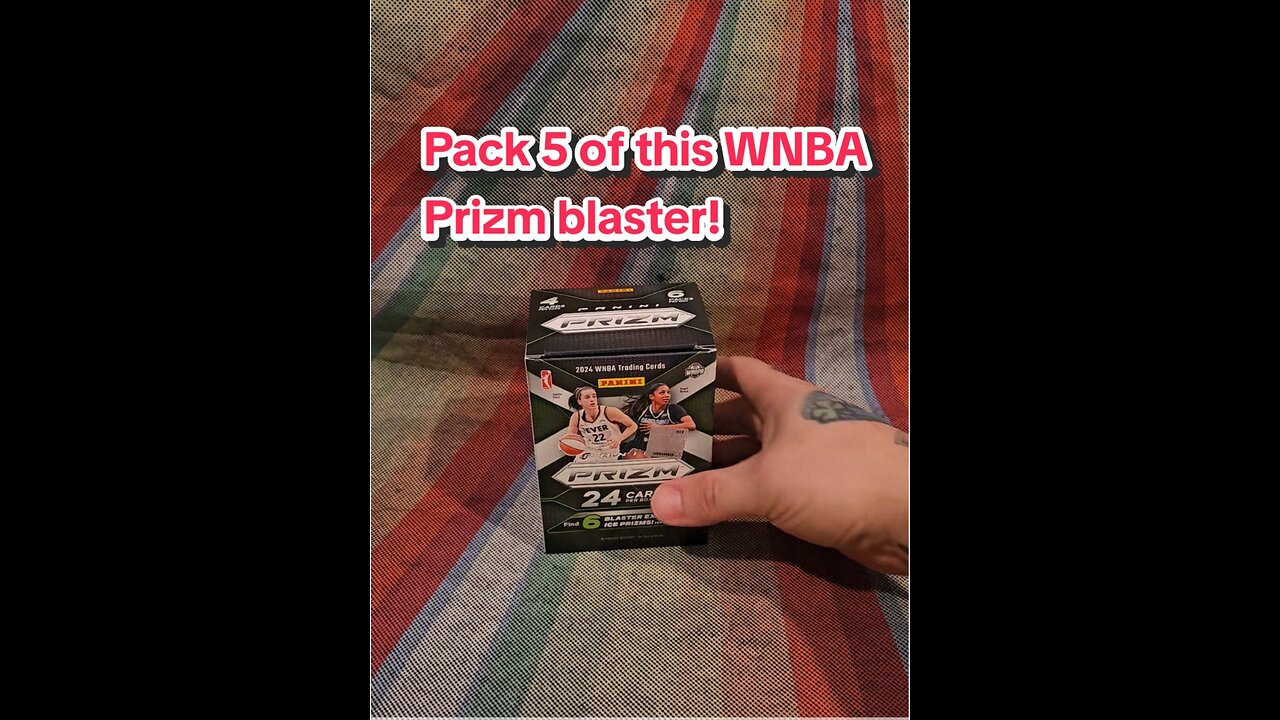 Pack 5 of this 2024-25 WNBA Prizm blaster