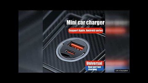 36W Mini Car Charger Adapter with PD Fast Charging Dual USB Ports Review