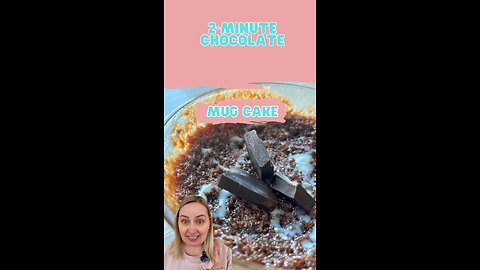 2-Minute Chocolate Mug Cake – Faster Than Delivery!