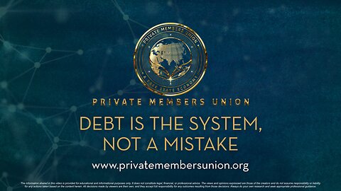 Debt is the System, Not a Mistake