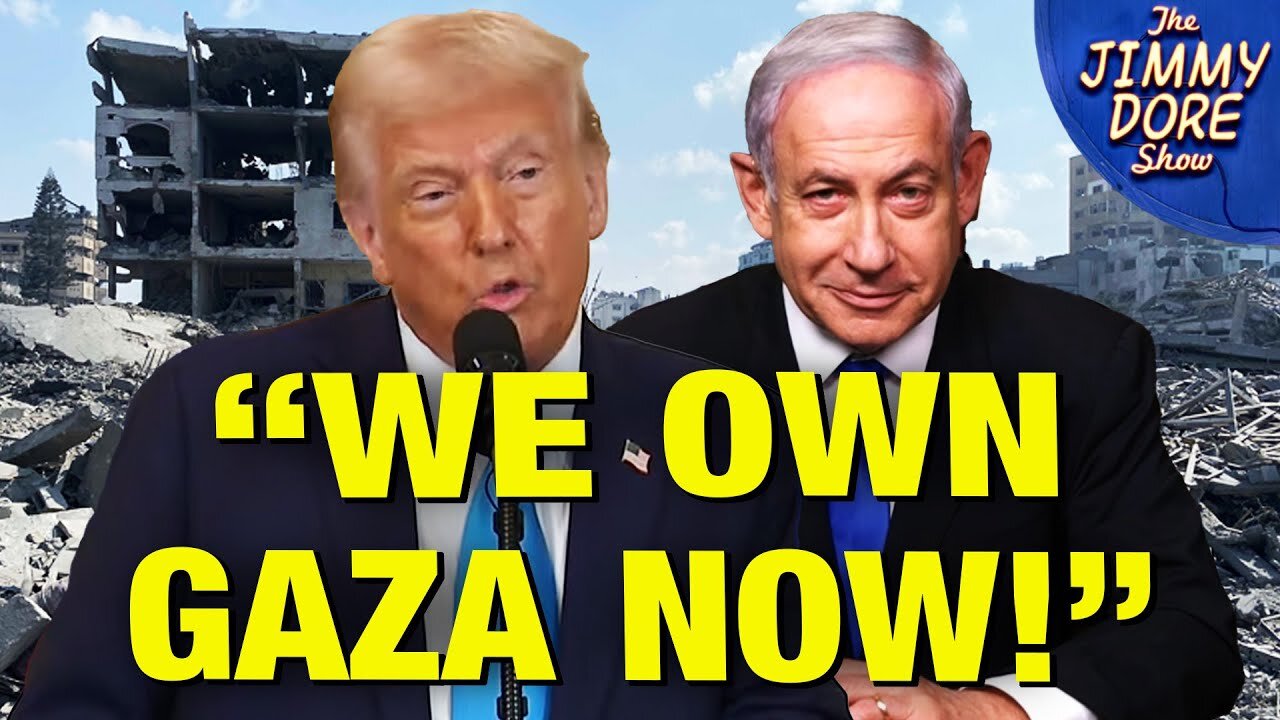 Donald Trump BETRAYS MAGA and "America First" Over Stealing Gaza