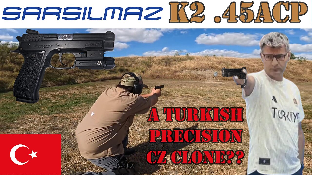 Reviewing the SAR K2! Is This .45ACP CZ Clone any good?