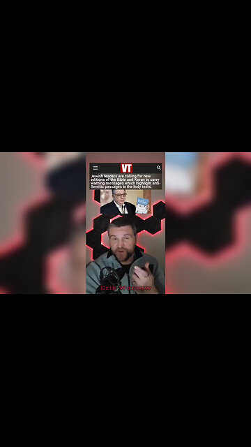 Jews Want to Censor The Bible