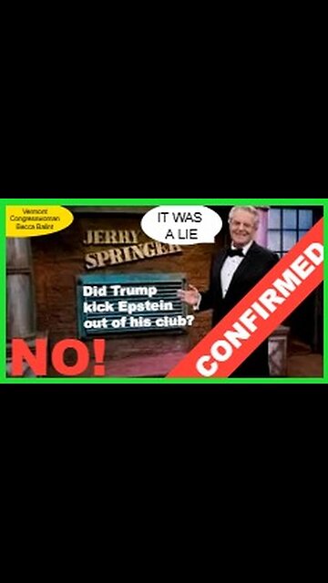 Did Trump kick Epstein out of his club? NO! CONFIRMED by Congresswoman Becca Balint