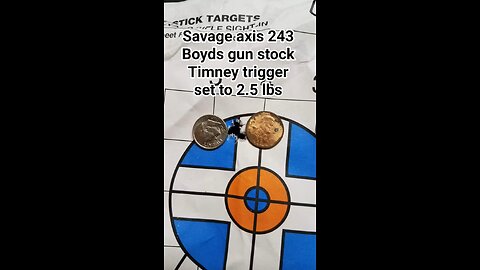 Savage Axis first Gen. 243 Winchester