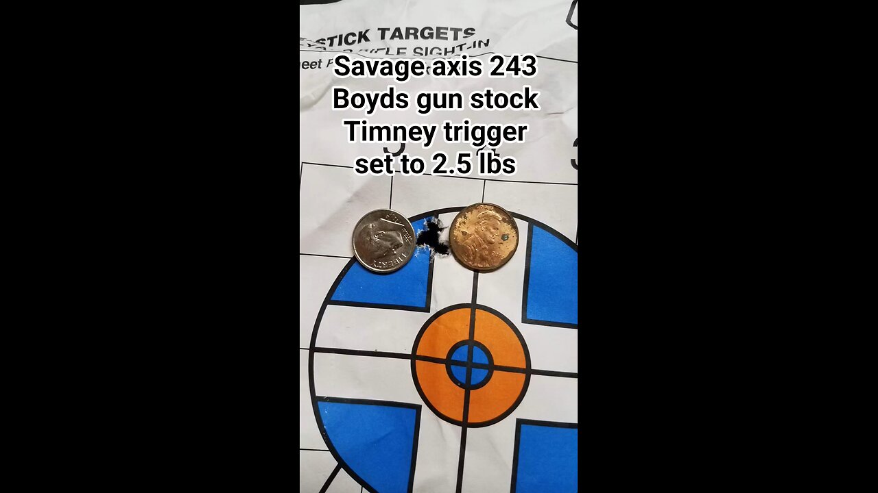 Savage Axis first Gen. 243 Winchester