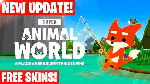 Everything NEW in the Super Animal World Trailer (ALL FREE SKINS)