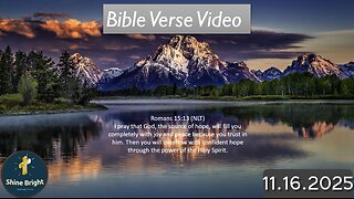 11/16/2025 Bible Verse Video
