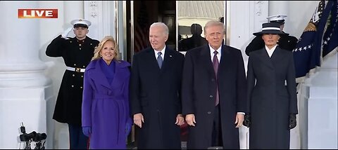 PRESIDENT TRUMP❤️🇺🇸🪽FIRST LADY MELANIA🤍🇺🇸🪽ARRIVE IN WASHINGTON D.C💙🇺🇸🏛️💫