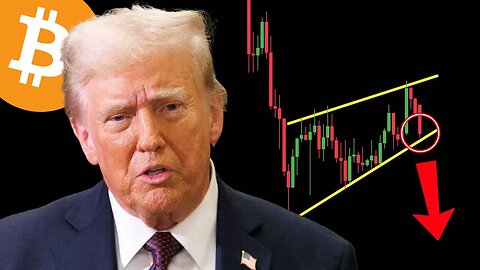 TRUMP IS ABOUT TO DUMP BITCOIN !!!!