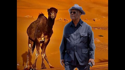 ALASSANE OUATTARA HAS A NIGHTMARE AND SEES HIMSELF FLEEING A FURIOUS MOB INTO THE ÉBRIÉ LAGOON.