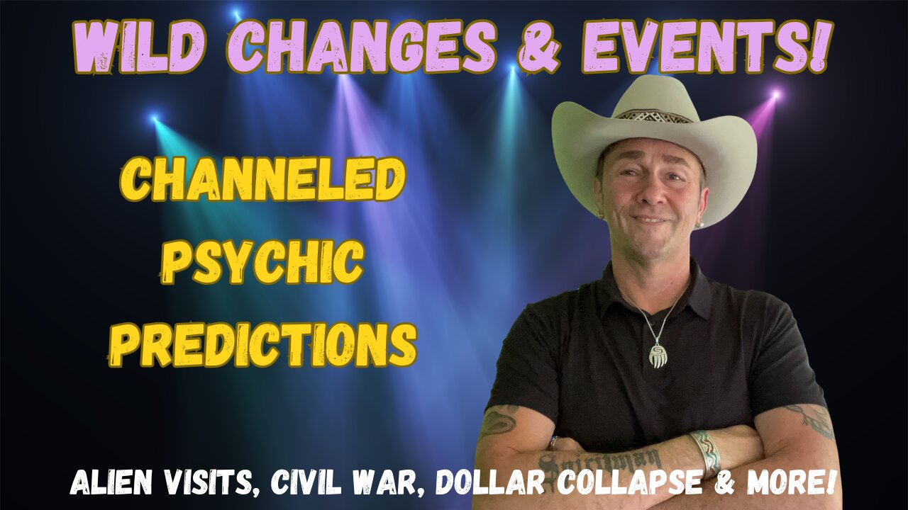 Channeled Psychic Predictions🔮Shocking Events! Alien Visits, Civil Conflict, Dollar Collapse & More