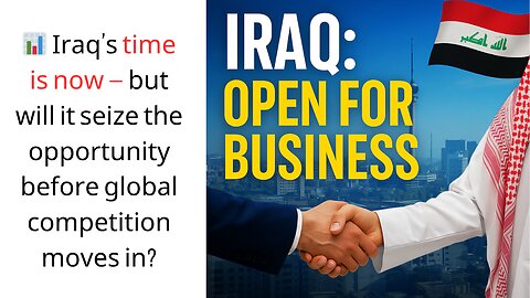 Iraq: The New Investment Frontier of the Middle East 🌍