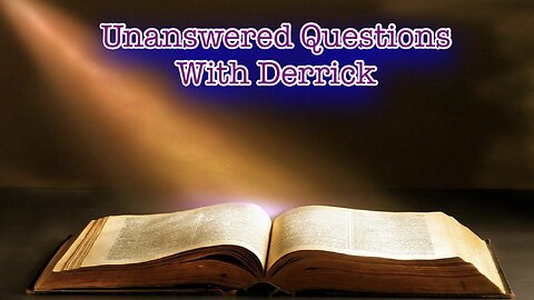 BiblestudywithDerrick - Live!