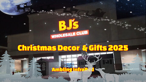 ⛄❄️BJs Christmas Decor 🎄 & Gifts🎁 4K Store Tour 2025❄️⛄😍Check It Out! Merry Christmas! 🎅🤶