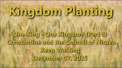 Kingdom Planting – Episode 14 – Keep Walking