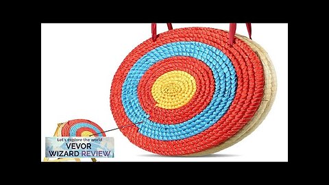 VEVOR Archery Target 3 Layers 20" Arrow Target Traditional Solid Straw Round Review