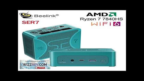 New Beelink SER7 Ryzen7 7840HS Up to 65W Mini PC DDR5 32GB Review