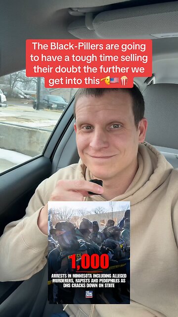 DHS announced 1,000 arrests in Minnesota since their crackdown!