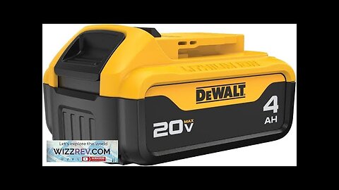 DEWALT 20V MAX Lithium Ion Battery (DCB204) Review