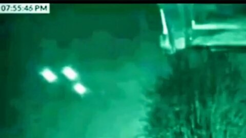 TR-3B Caught on Security Cam