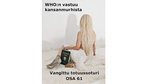 1 OSA 6WHO:n vastuu kansanmurhista