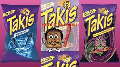 Takis Dragon Sweet Chili + Blue Heat Taste Test #tastetest #takis