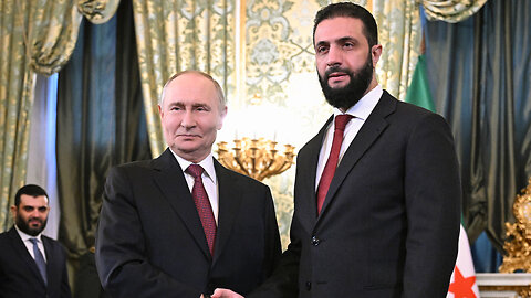 VladÃmir Putin se reúne con el lÃder de Siria