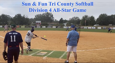 Sun & Fun Tri County Softball Division 4 All Star Game 2025 at Spruce Creek South Summerfield, FL