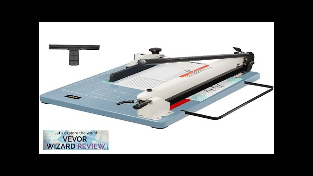 VEVOR Industrial Paper Cutter A3 Heavy Duty Paper Cutter 17 Inch Paper Review